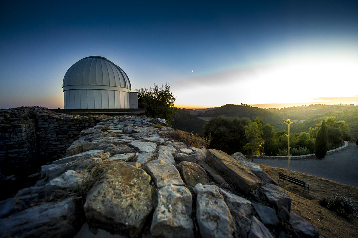 Se puede visitar el observatorio de javalambre
